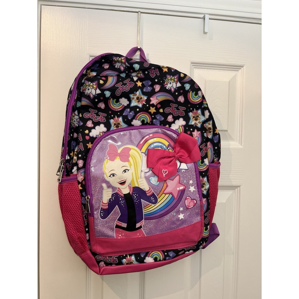 JoJo Siwa Backpack 17" Tall Follow Your Dream Thumbs Up Ribbon